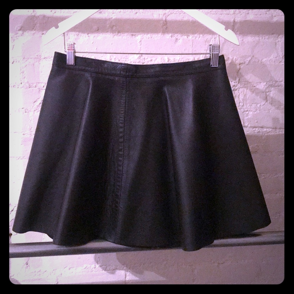 Leather Skirt